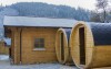 Saunové sudy, WAGNERS Hotel im Frankenwald *** superior, Steinwiesen, Nemecko