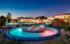 Kültéri medence a Chiemgau Therme-ben, Wander- & Landhotel Gabriele ***, Unterwössen, Németország