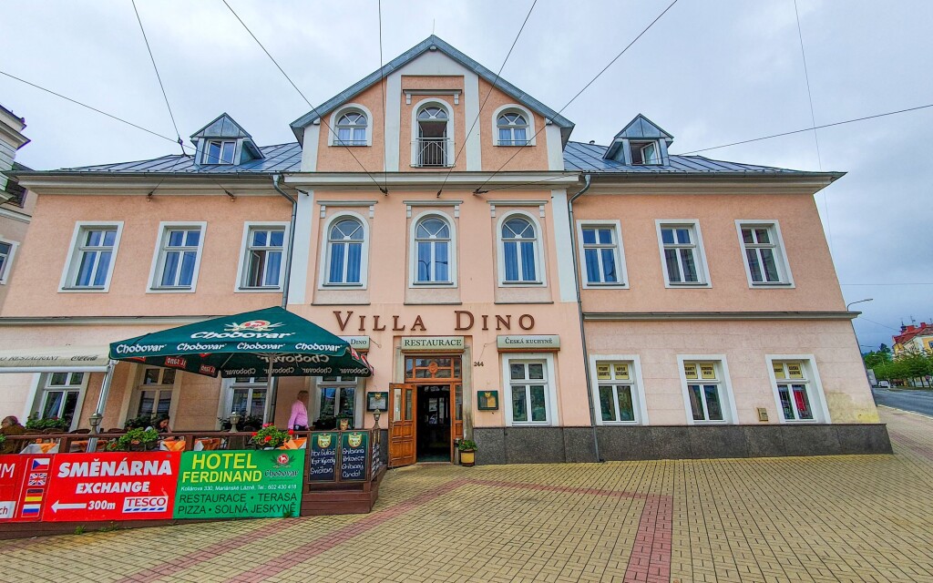 Hotel Villa Dino *** najdete v Mariánských Lázních