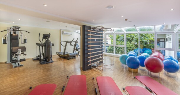 Fitness, Hotel Schweizer Hof Kassel, Hesensko, Německo