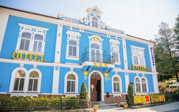 Budova, Hotel Central, Lázně Libverda