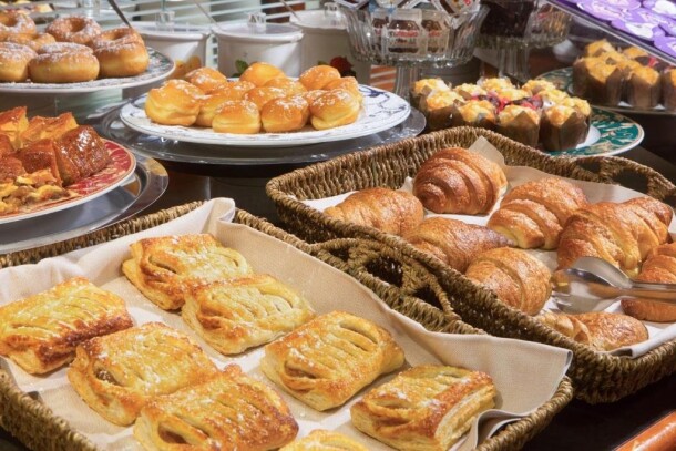 Péksütemény, Hotel Firenze ****, Verona, Olaszország