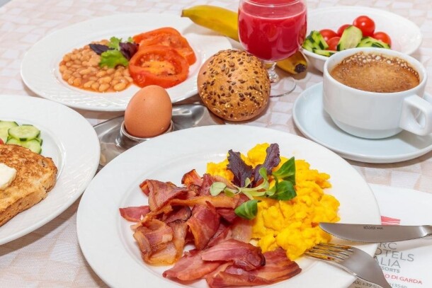 Tojásos reggeli, Germano Suites, Bardolino (BS)