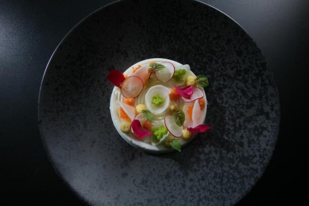 Jídlo, Hotel San Rocco ****, Orta San Giulio NO, Itálie