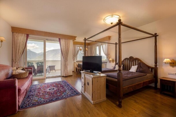 Pokoj, Hotel Finkennest Panoramic Garden Resort ****, Schenna, Itálie