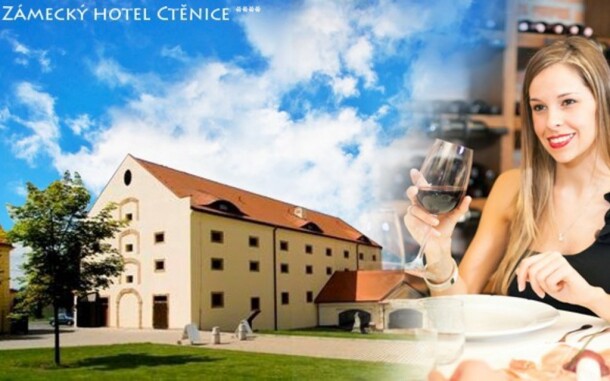 Romantický pobyt v zámeckém hotelu Ctěnice****