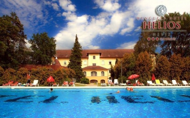 Hunguest Hotel Helios *** sa môže pýšiť aj vlastným termálnym prameňom