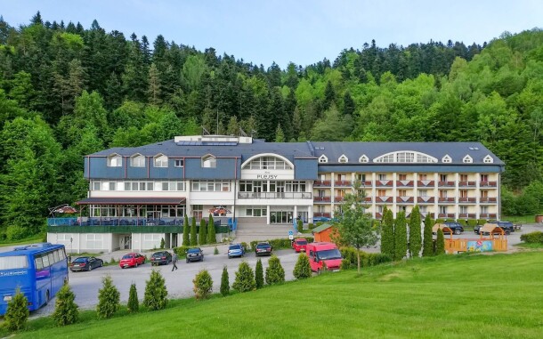 A Hotel Plejsy *** a gyönyörű Szlovák Paradicsom közelében