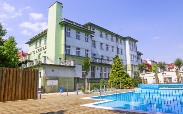 Bazén, Hotel Centrál ***, Klatovy
