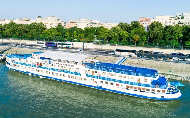 Originální Fortuna Boat Hotel *** v Budapešti