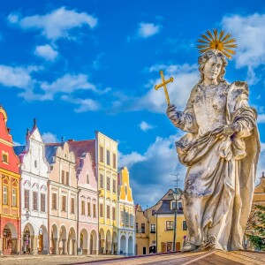 Náměstí Zachariáše z Hradce v Telči