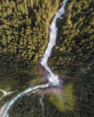 Vodní centrum v Krimmlu