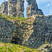 Šumburk várának romjai