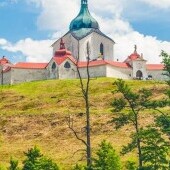 Zelená hora - pútnický kostol sv. Jana Nepomuckého