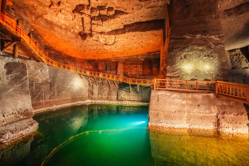 Solný důl Wieliczka