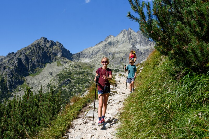 Tatra mountains with kids