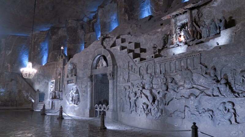 Wieliczka salt minę