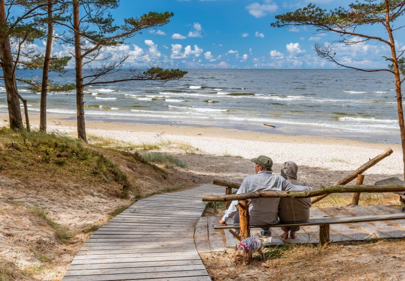 Baltic Sea beach