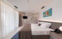Studio Superior erkéllyel és tengerre néző kilátással, Joel Hotel ****, Novalja, Horvátország