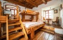 Třílůžkový pokoj se sdíleným soc. zařízením, Domek kata Matěje, Český Krumlov