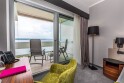 Izba Premium s balkónom a výhľadom na more, Hotel Omorika ****, Crikvenica, Chorvátsko