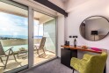 Izba Superior s výhľadom na more a balkónom, Hotel Omorika ****, Crikvenica, Chorvátsko