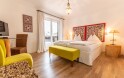 Dvojlôžková izba s balkónom, Boutique Hotel Bruggwirt ****, Tirolsko