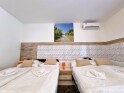 Földszinti négyágyas szoba terasszal, Duna Beach Apartman, Kimle, Magyarország