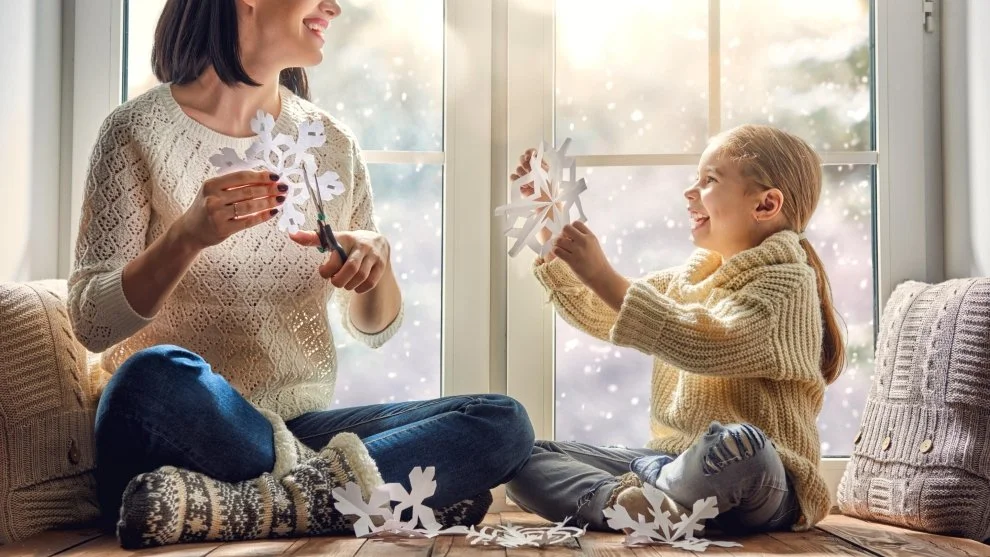 Téli kreatív program a gyerekekkel