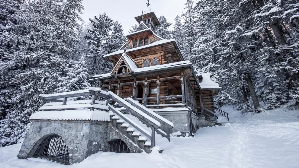 ZAkopane híres goral építészete