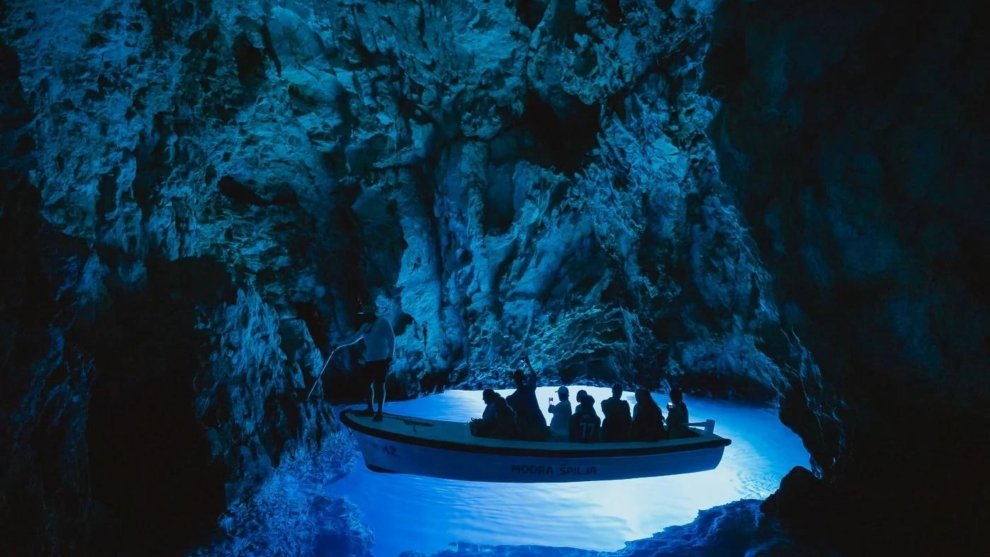 TOP horvátországi látnivalók: Kék Barlang