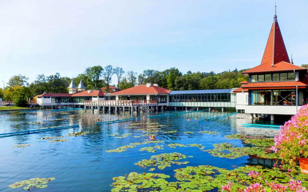 Termální jezero Hévíz
