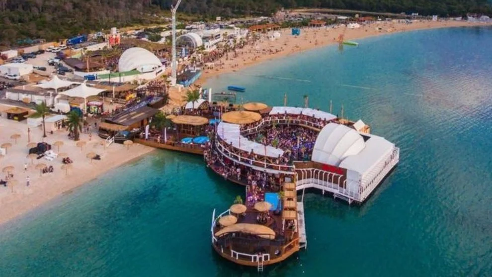 TOP horvátországi látnivalók:  Zrće strand