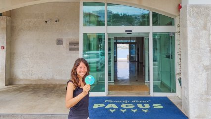 Személyesen ellenőrizve: Vendégvélemény a horvátországi Pag szigetén lévő Hotel Pagus****-ban, all inclusive ellátással töltött tavaszi pihenésről