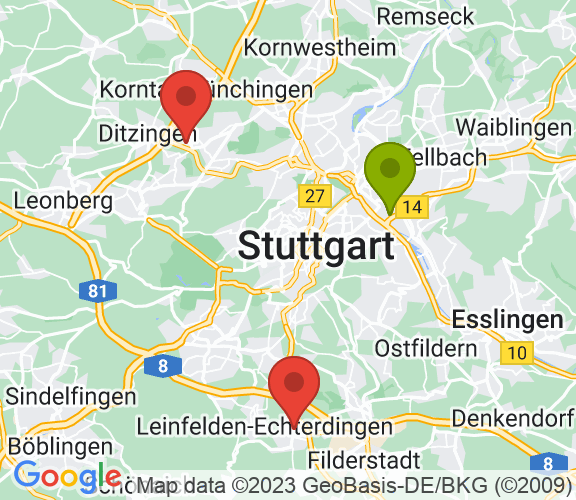 Zážitkový balíček v Stuttgarte: Mercedes-Benz + Porsche - static map