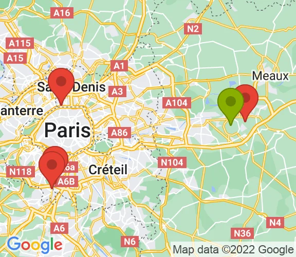 Disneyland® v Paříži: 2 vstupenky + ubytování - static map