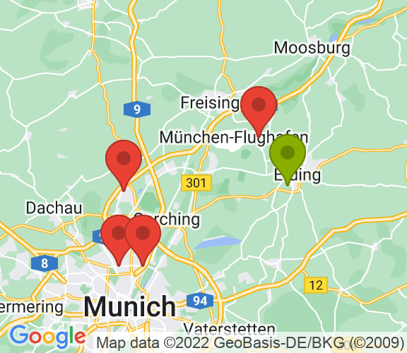 Aquapark Therme Erding u Mnichova: 2 vstupenky + ubytování - static map