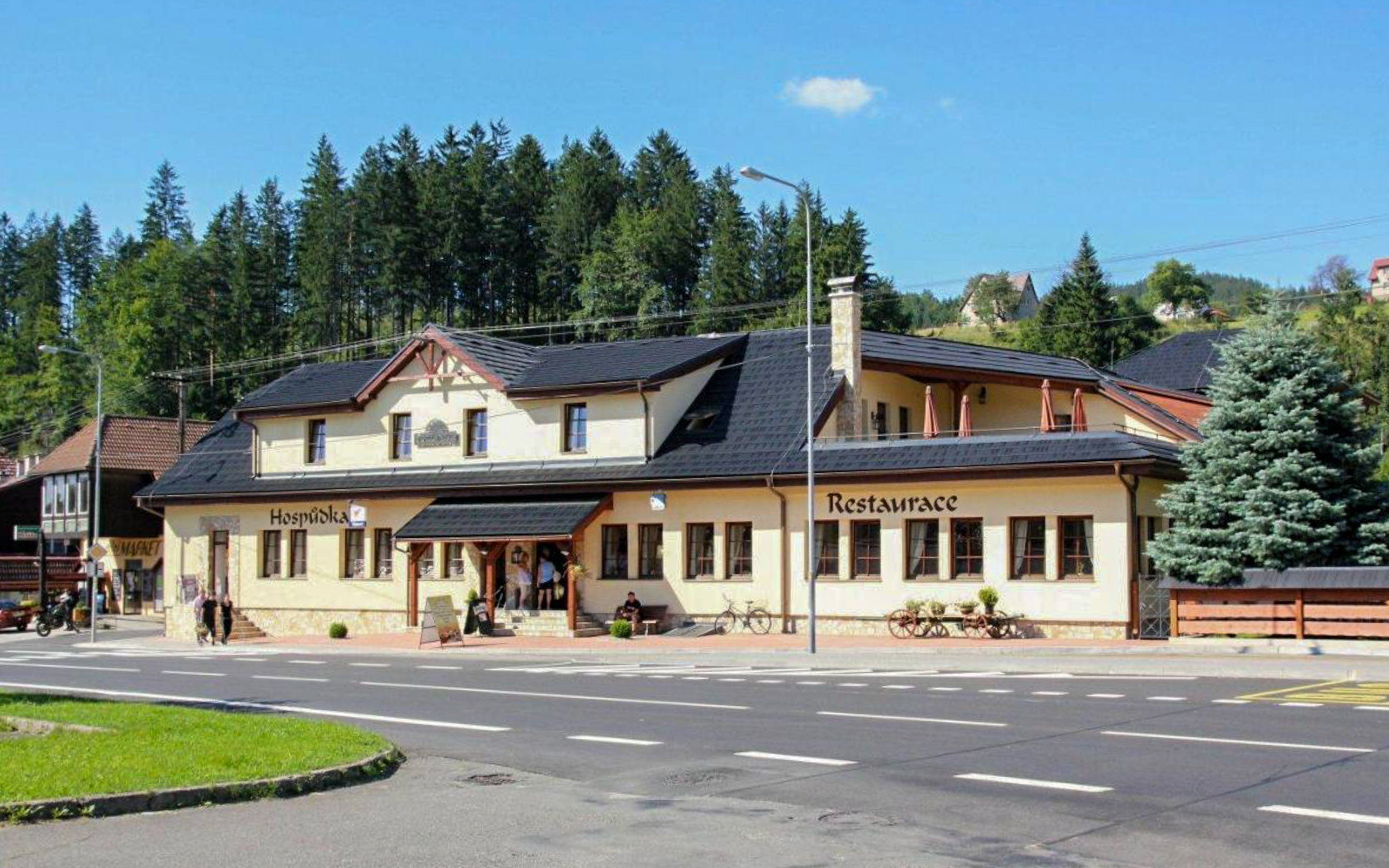 Beskydy a Valašsko: Horní Bečva v Penzionu Staré časy se snídaní nebo polopenzí a privátní vířivkou + slevy