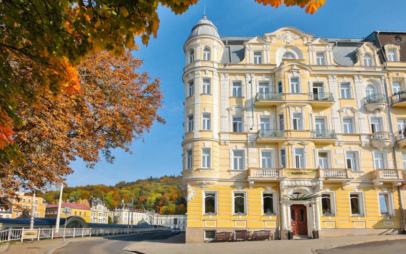 Mariánské Lázně u Hlavní kolonády: Pobyt v Hotelu Belvedere Spa & Wellness **** s polopenzí a bazénem