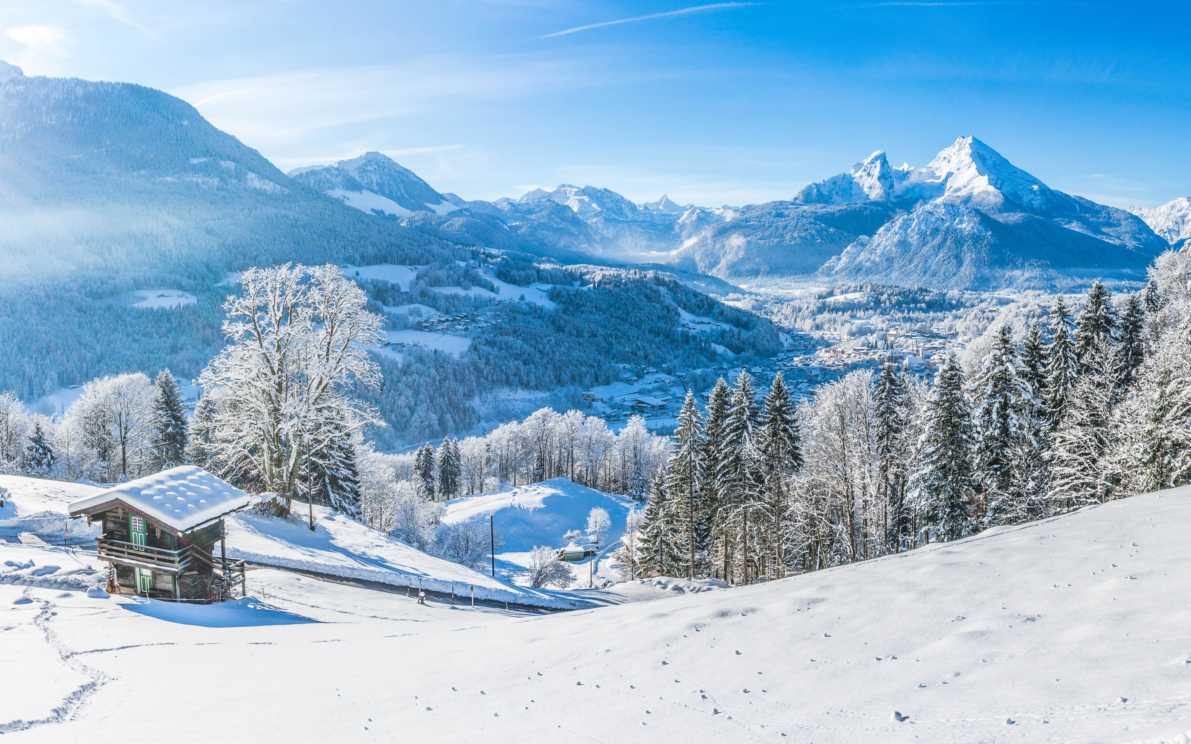 Bavorské Alpy: Zimní dovolená v Alpensporthotelu Seimler *** s neomezeným vstupem do wellness a polopenzí