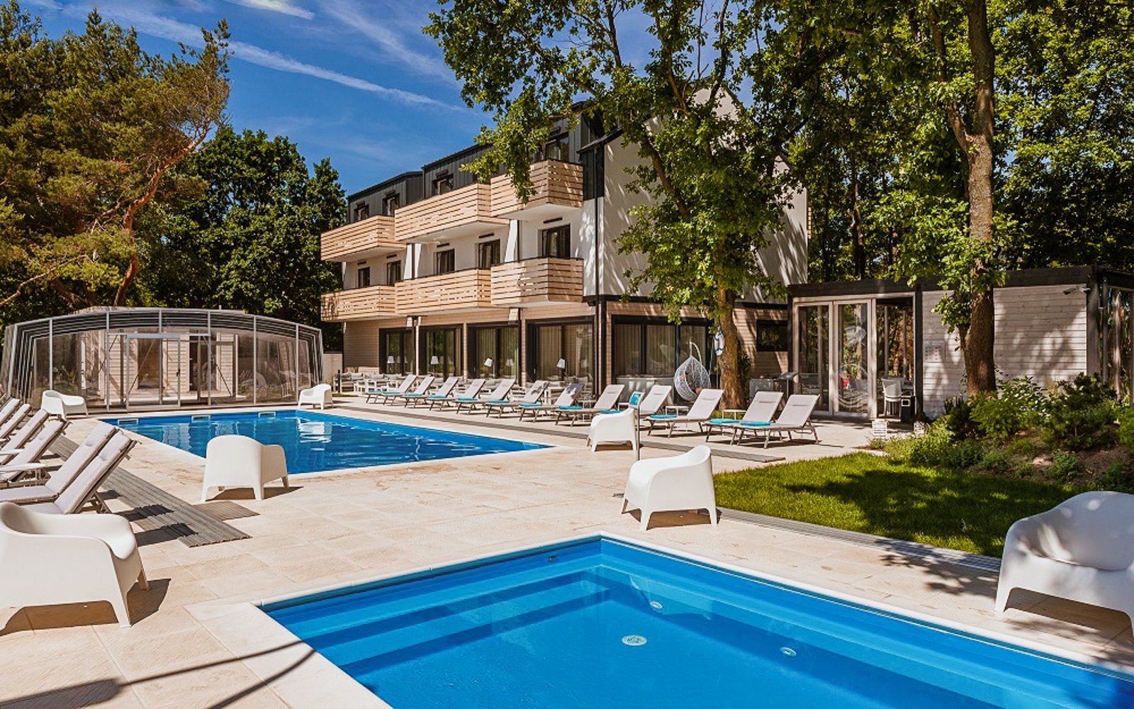 Baltské moře: Ostrowo v M2 Resortu Wellness & Spa s polopenzí, bazénem, wellness a bohatým vyžitím pro děti