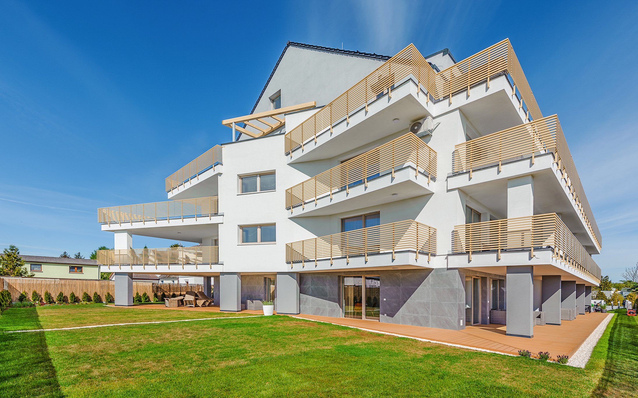 Baltské moře jen 350 m od pláže: Stylové Apartmenty Sun & Snow GEA ECO pro 4 osoby s terasou a fitness centrem