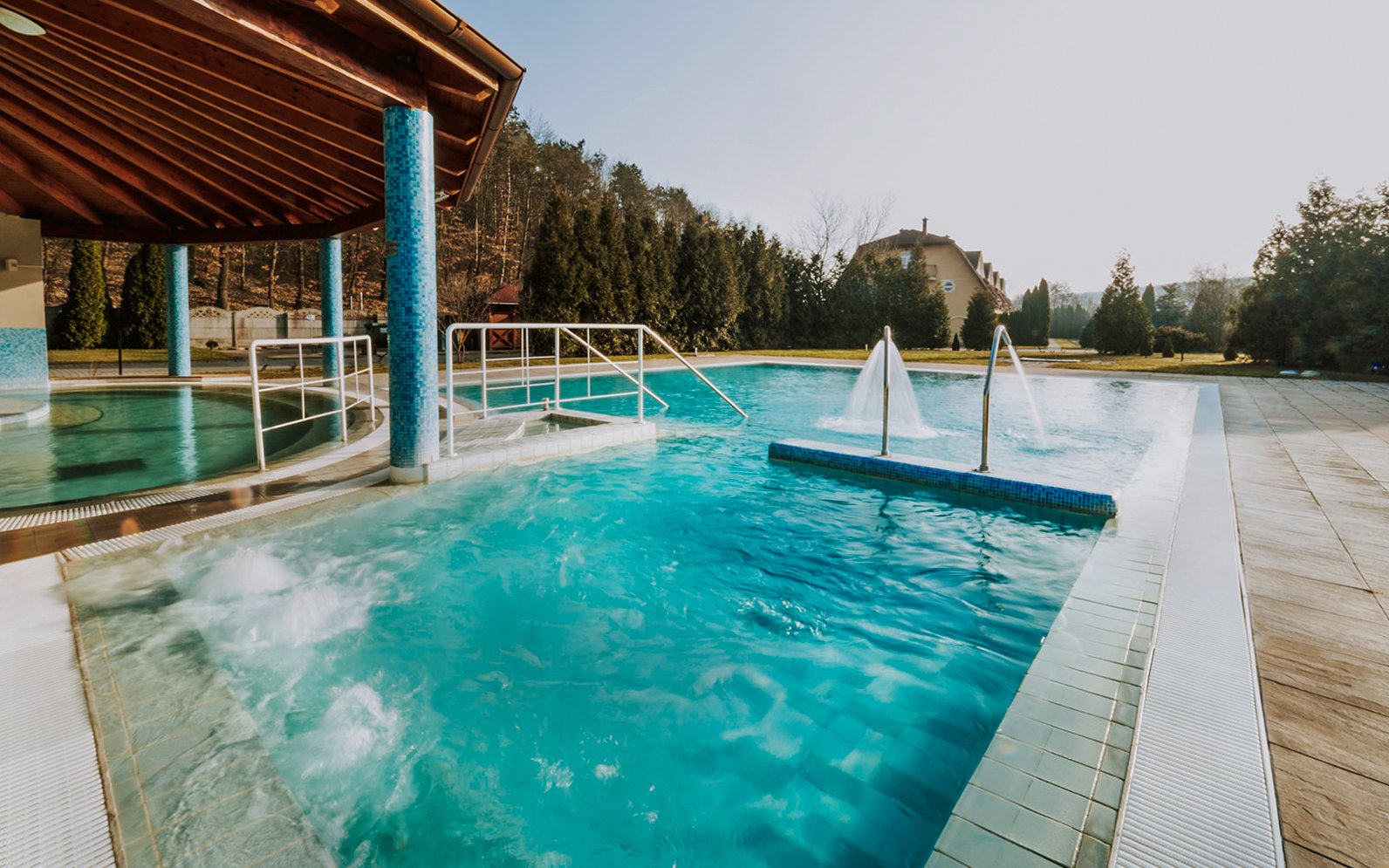 Maďarsko u lázní v Thermal Park Hotelu Egerszalók *** s termálními bazény, saunami, polopenzí a půjčením kol