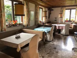 Reštaurácia, Penzión Rösslhof Goldegg, Salzbursko, Rakúsko