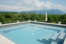 Strešný bazén, Camping Baia Verde, Manerba del Garda (BS), Taliansko