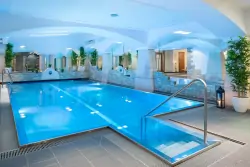 Vnútorný bazén, Sporthotel Cristall ****, Fulpmes, Rakúsko
