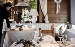 Reštaurácia, Romantik Hotel Stafler ****, Tirolsko, Taliansko