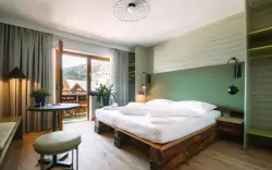 Izby, Hotel BergBaur, Vysoké Taury, Rakúsko