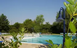 Vonkajší bazén, Sachsen Therme, Lipsko, Nemecko