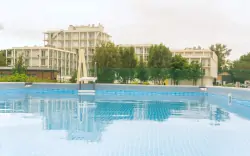 Vonkajší bazén, Hotel ARCHE Fabryka Samolotów ****, Mielno, Poľsko